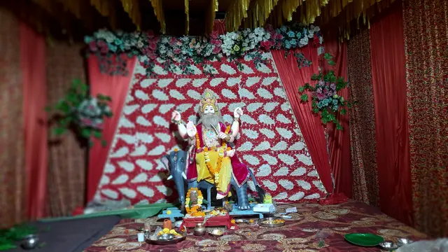 Festival image from Vishwakarma Puja Railways